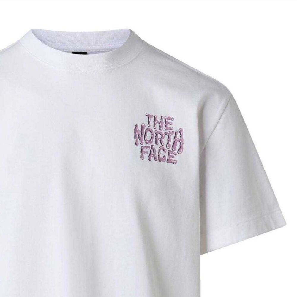 The North Face Womens/Ladies Drip Logo T-Shirt / White - Picture 3 of 3